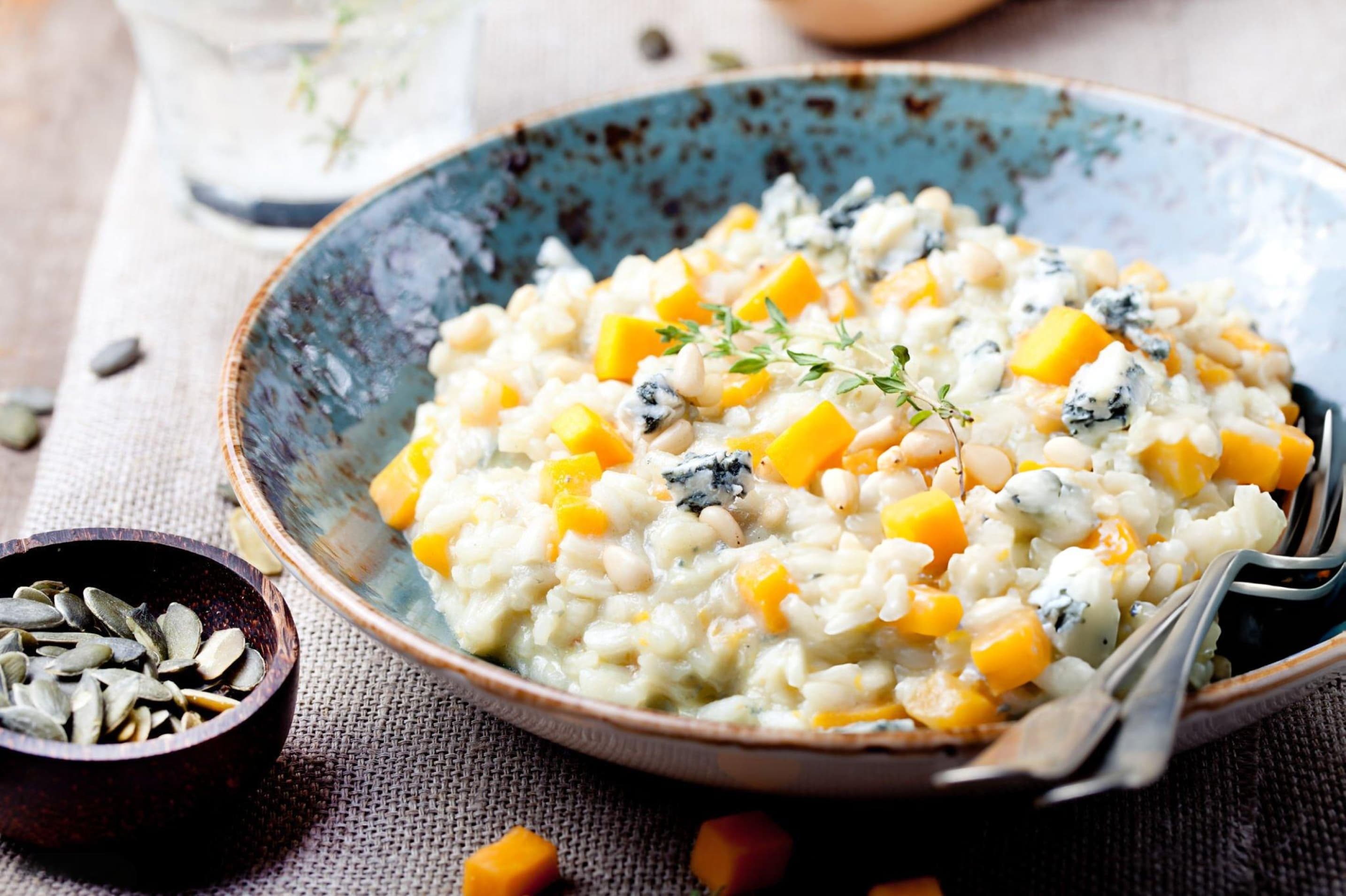 Creamy Chicken and Mushroom Risotto