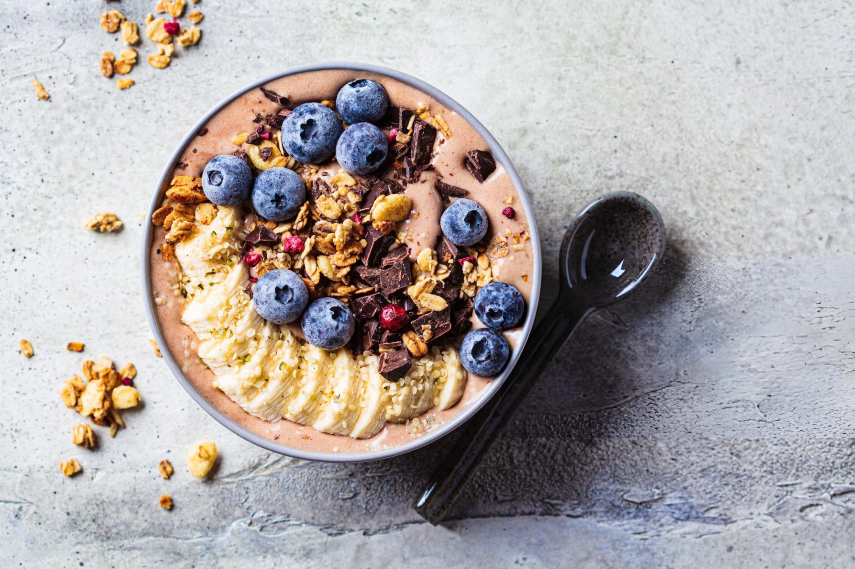 Peanut Butter Banana Protein Bowl