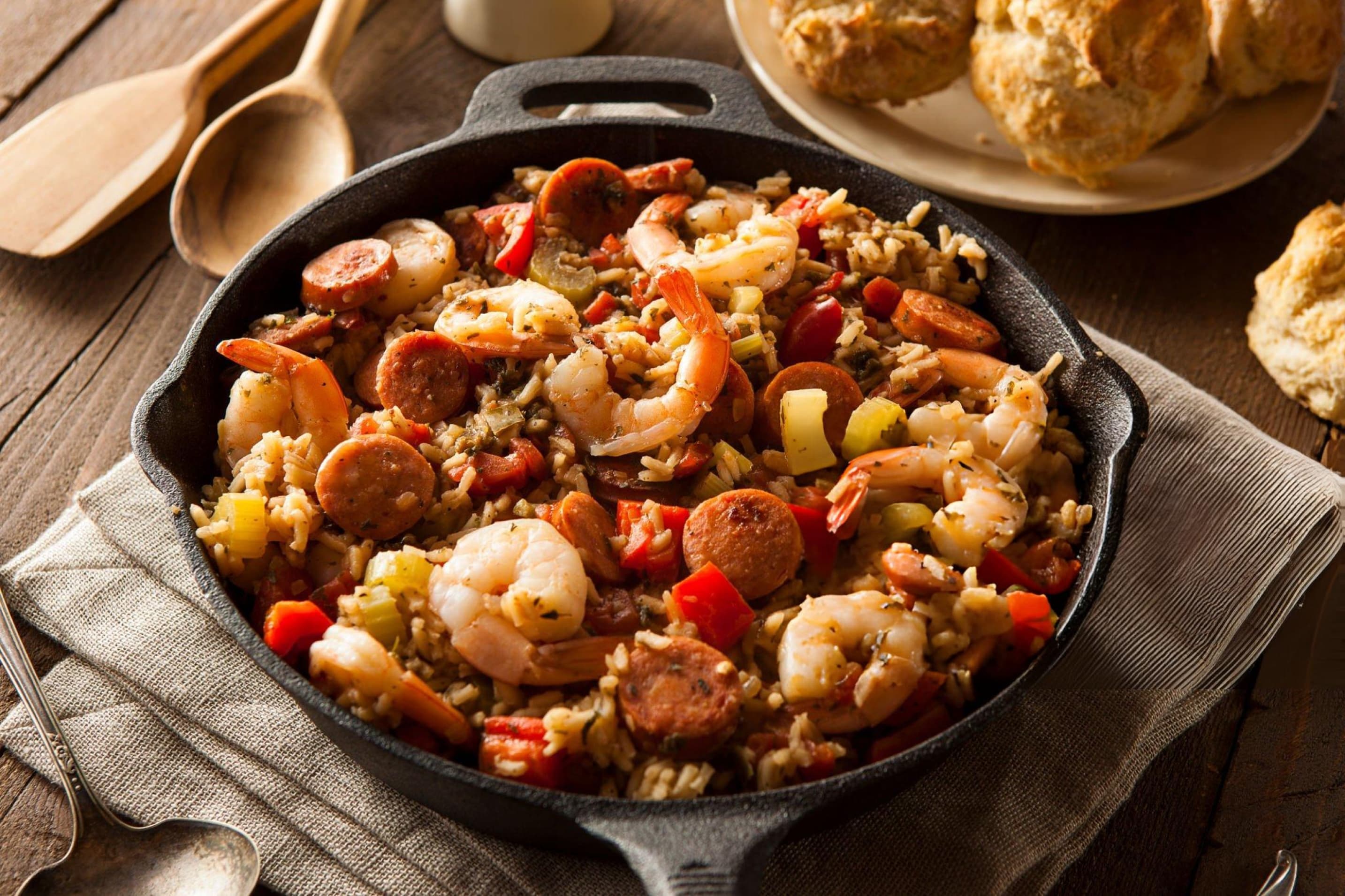 Shrimp and Sausage Jambalaya