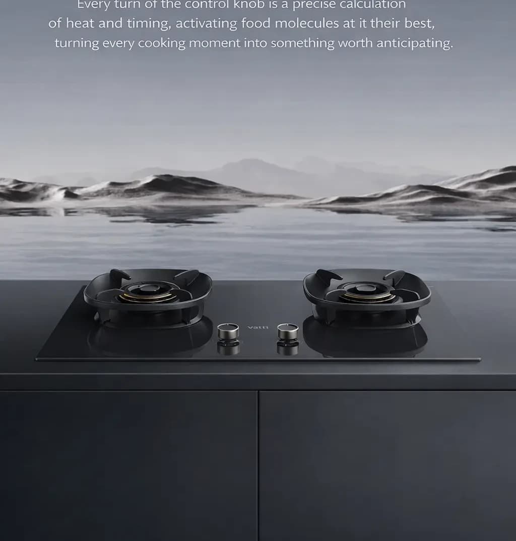 The C836G installed in a pale kitchen counter