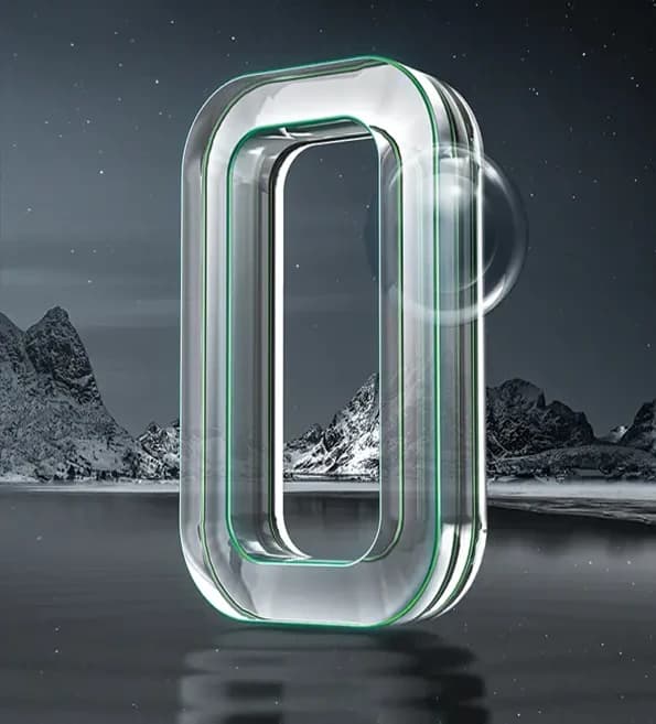 A zero shaped from water, for zero residue