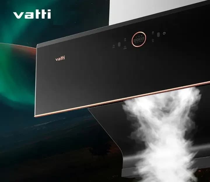 The V999 drawing steam off a pan from the side
