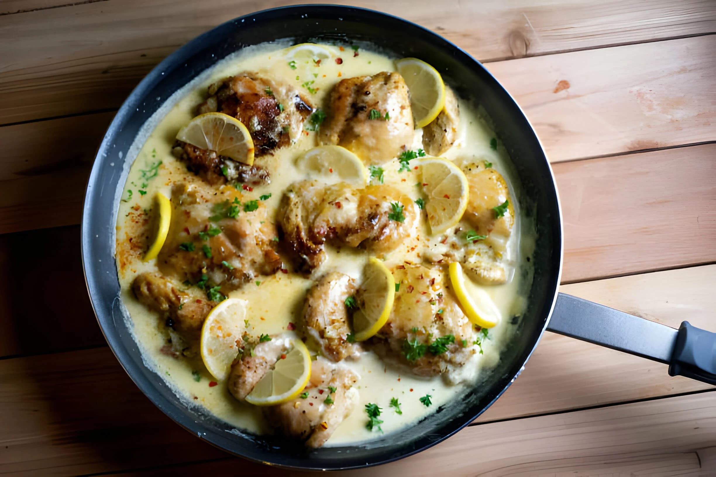 Keto Lemon Herb Chicken