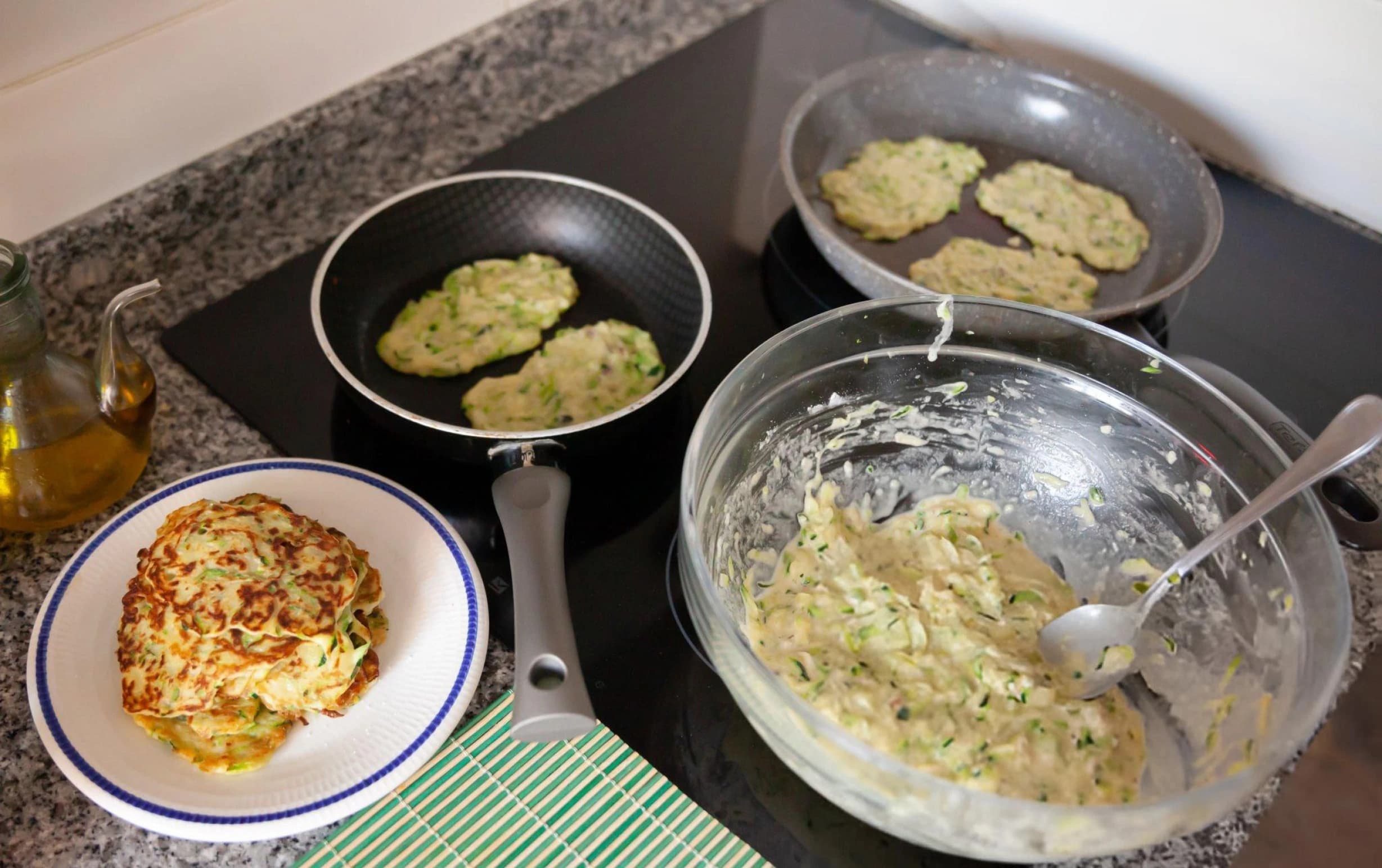 Assembling Scallion Pancakes