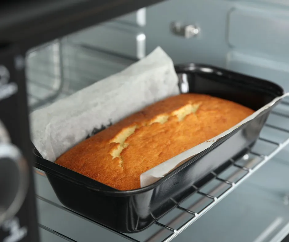 baking cake oven setting