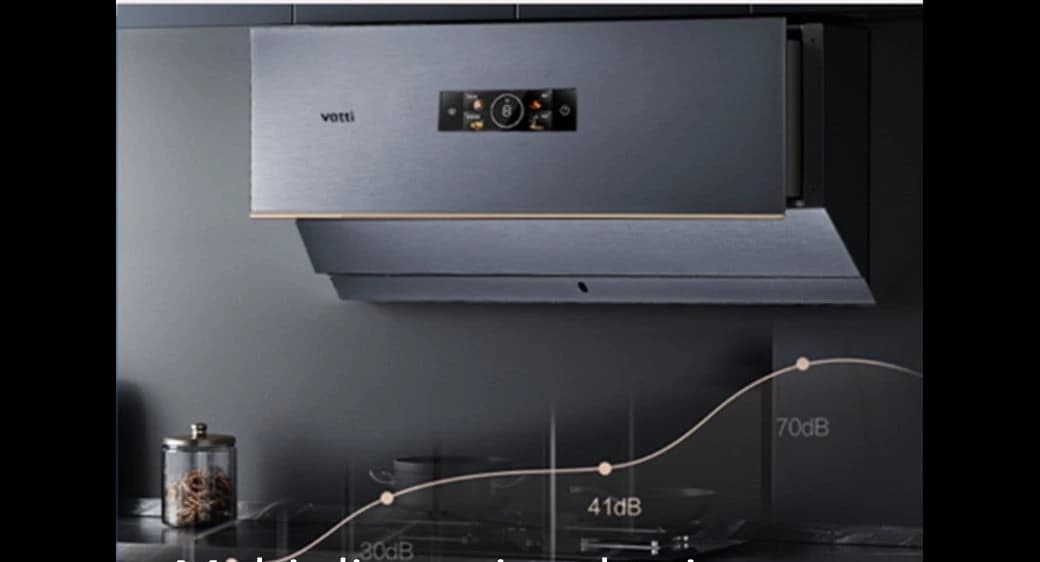 A noise curve drawn across a kitchen with the V919 in it