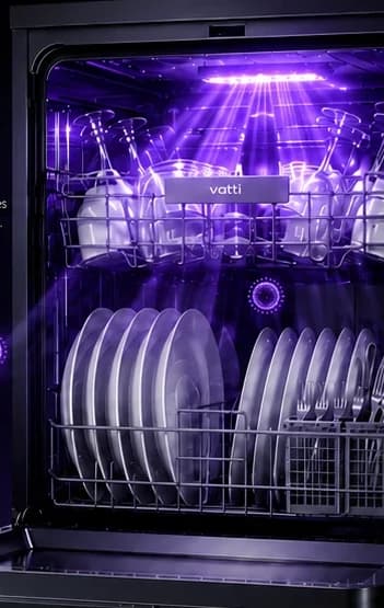 The DWID3 cavity under the UVC lamp