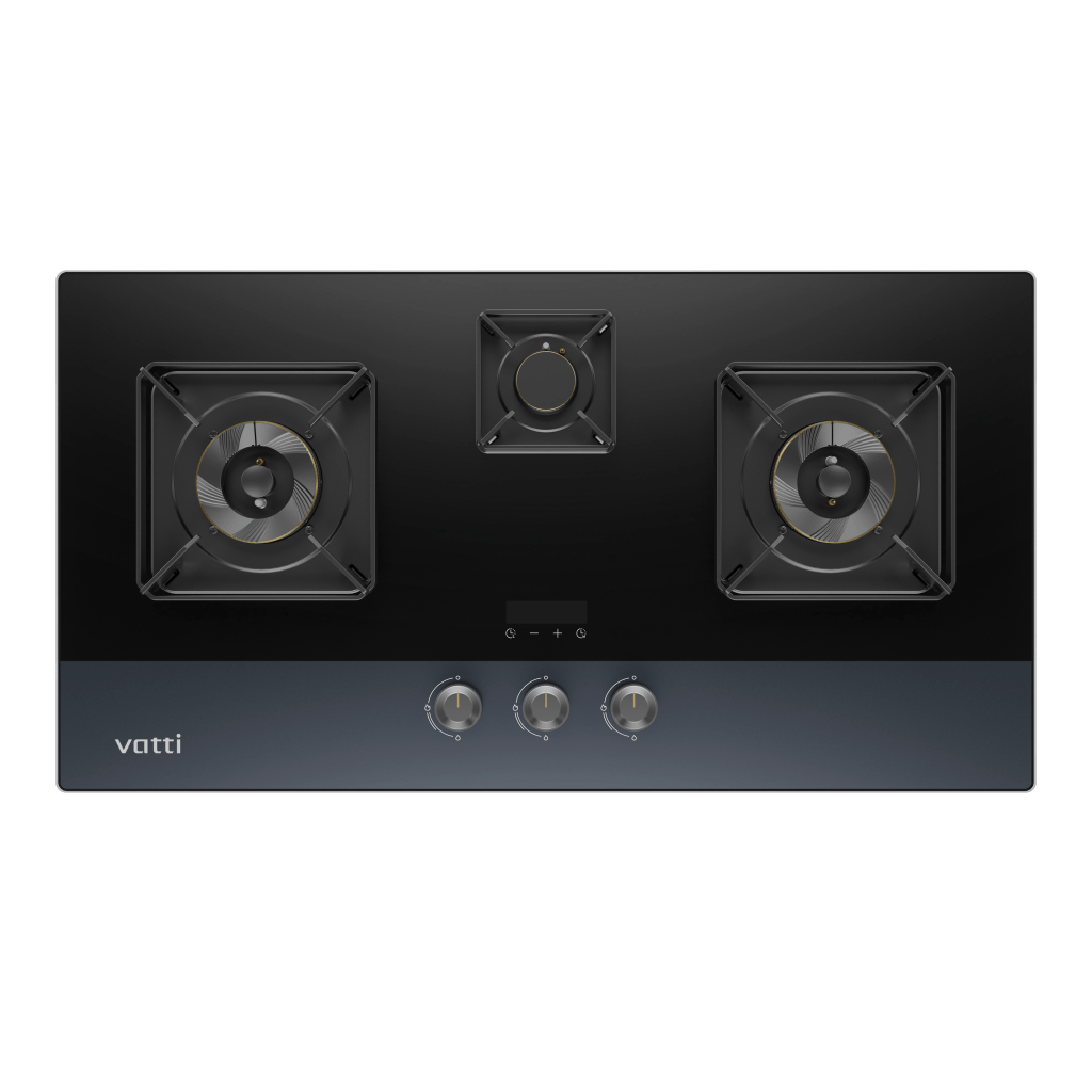 VATTI 3 Burner Gas Hob C830G Best Cooker Hob in Malaysia